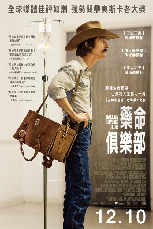 达拉斯买家俱乐部 海报